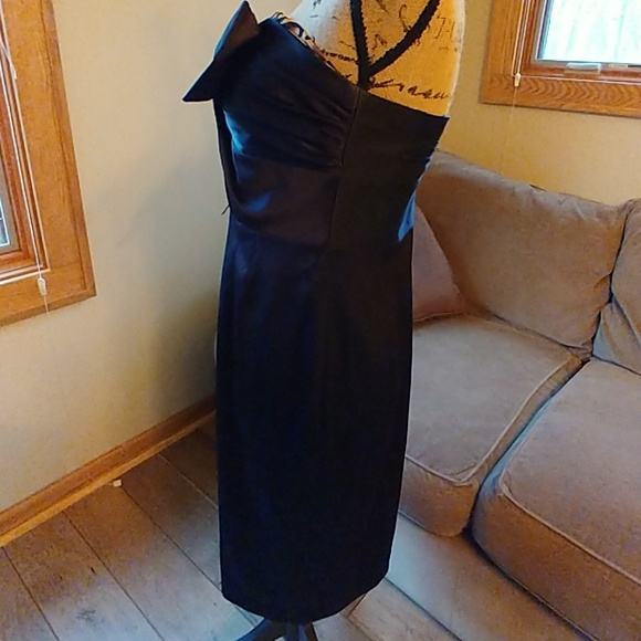 Allen B by Adam Schwartz Black Bow Dress - Picture 3 of 7